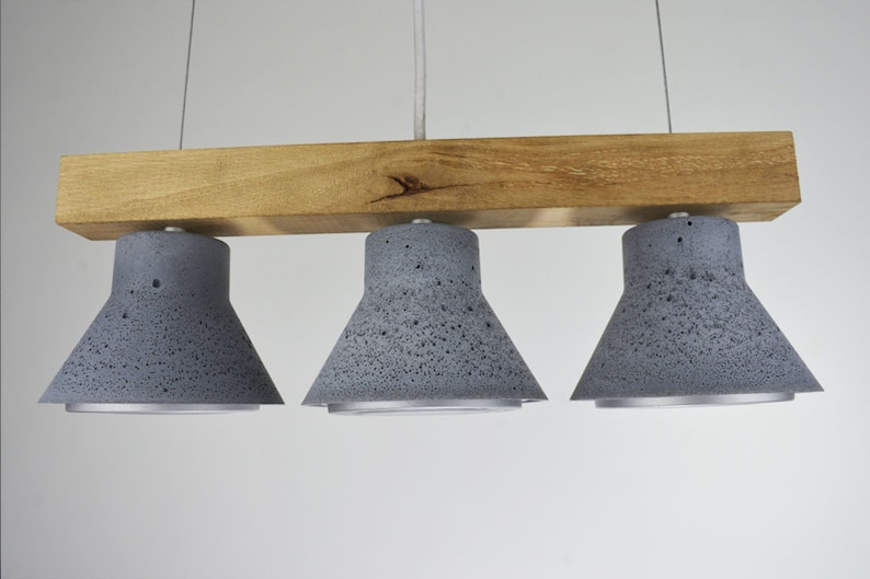 Concrete Lights Pendant Lights Hanging Lights Lights Pendant Lighting Light Fixture Pendant Lamp Dining Room Lights image 3