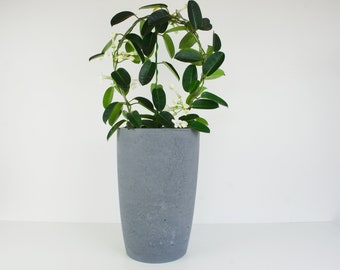 Planteur de béton | Pot de fleurs de jardin | Vase en béton