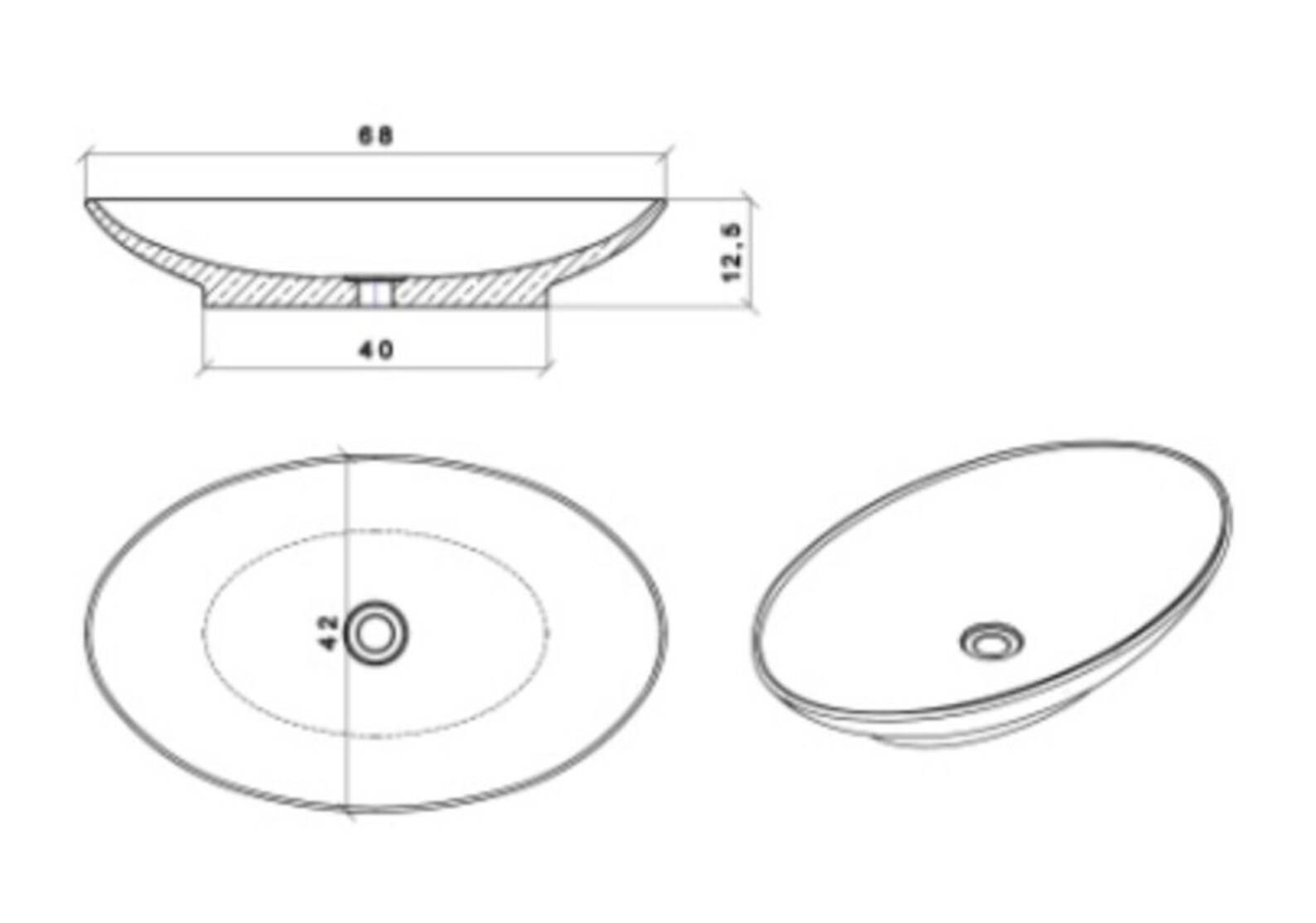 Concrete Sink Bathroom Sink Concrete Basin Vessel Sink Etsy
