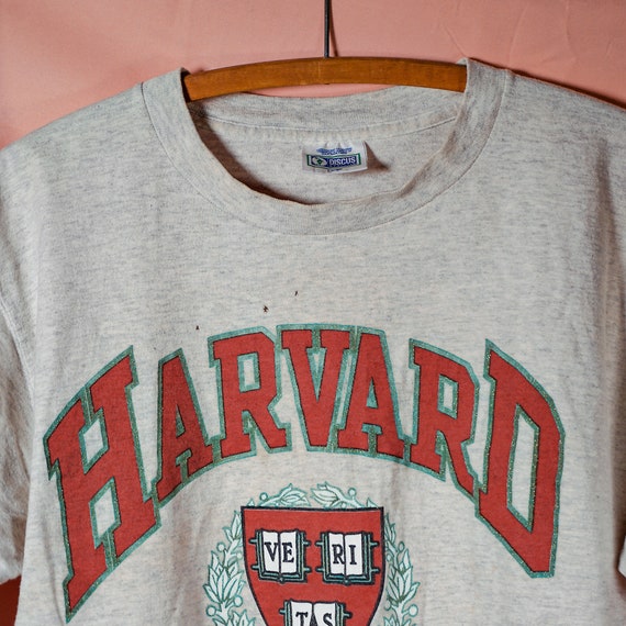 Vintage 80's Harvard University T-shirt - image 5