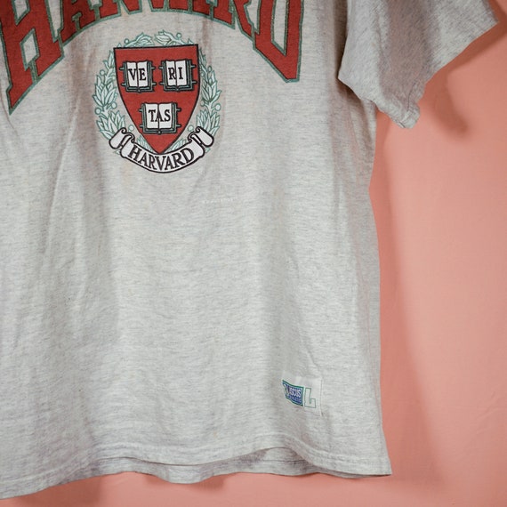 Vintage 80's Harvard University T-shirt - image 4