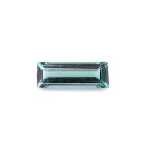 Exclusive Top Quality Natural Tourmaline Baguette Shape Faceted Loose Gemstone For Making Jewelry 100%Wholesale Price 1.35 Ct 11x4x3 MM B-16