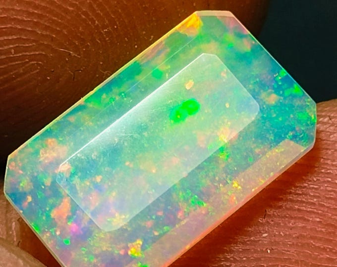 Faceted Ethiopian Opal Octagon Cut Gemstone 3 00 Carat Etsy faceted-ethiopian-opal-octagon-cut-gemstone-3-00-carat-etsy