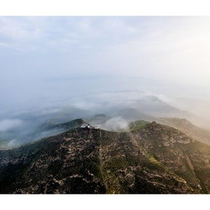 Misty Mountain Landscape Photography Print: Home Decor (Digital Download)