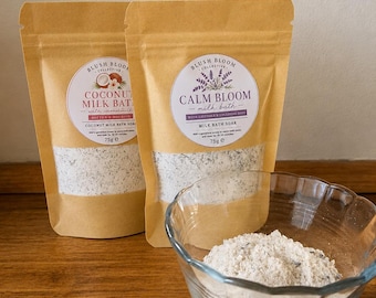Coconut Milk Bath | Coconut Milk & Colloidal Oat Bath Soak | Handmade Bath Soak | Made in Australia