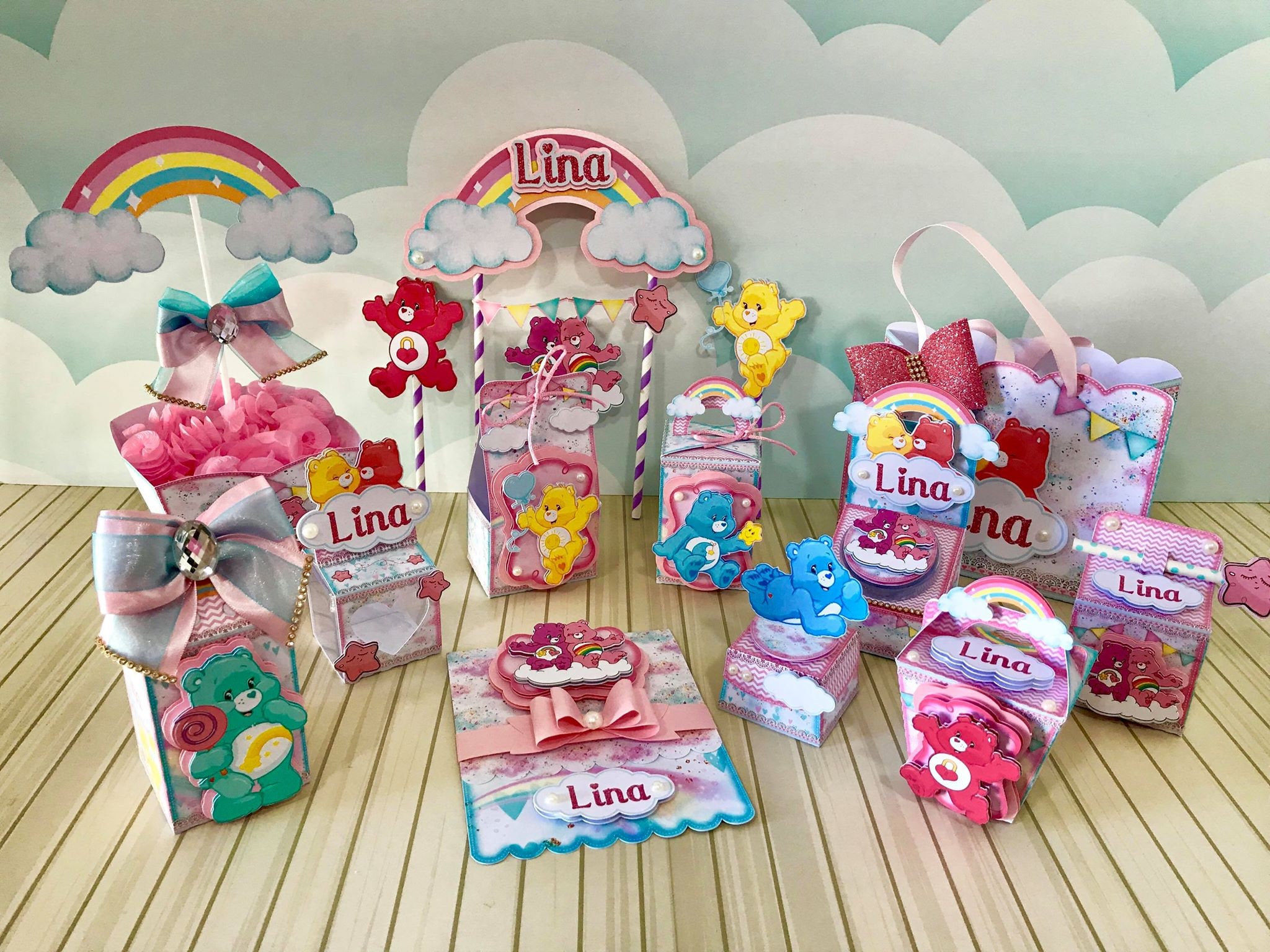 Care Bear Coloring Printable Box