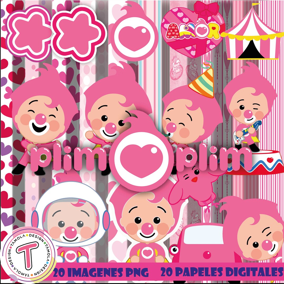 plim-plim-pink-20-clipart-20-papers-digital-instant-etsy-finland
