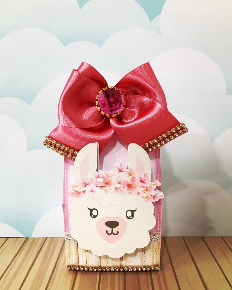 Alpaca Cute cod31 Party Favors Boxes Personalized Birthday - Etsy