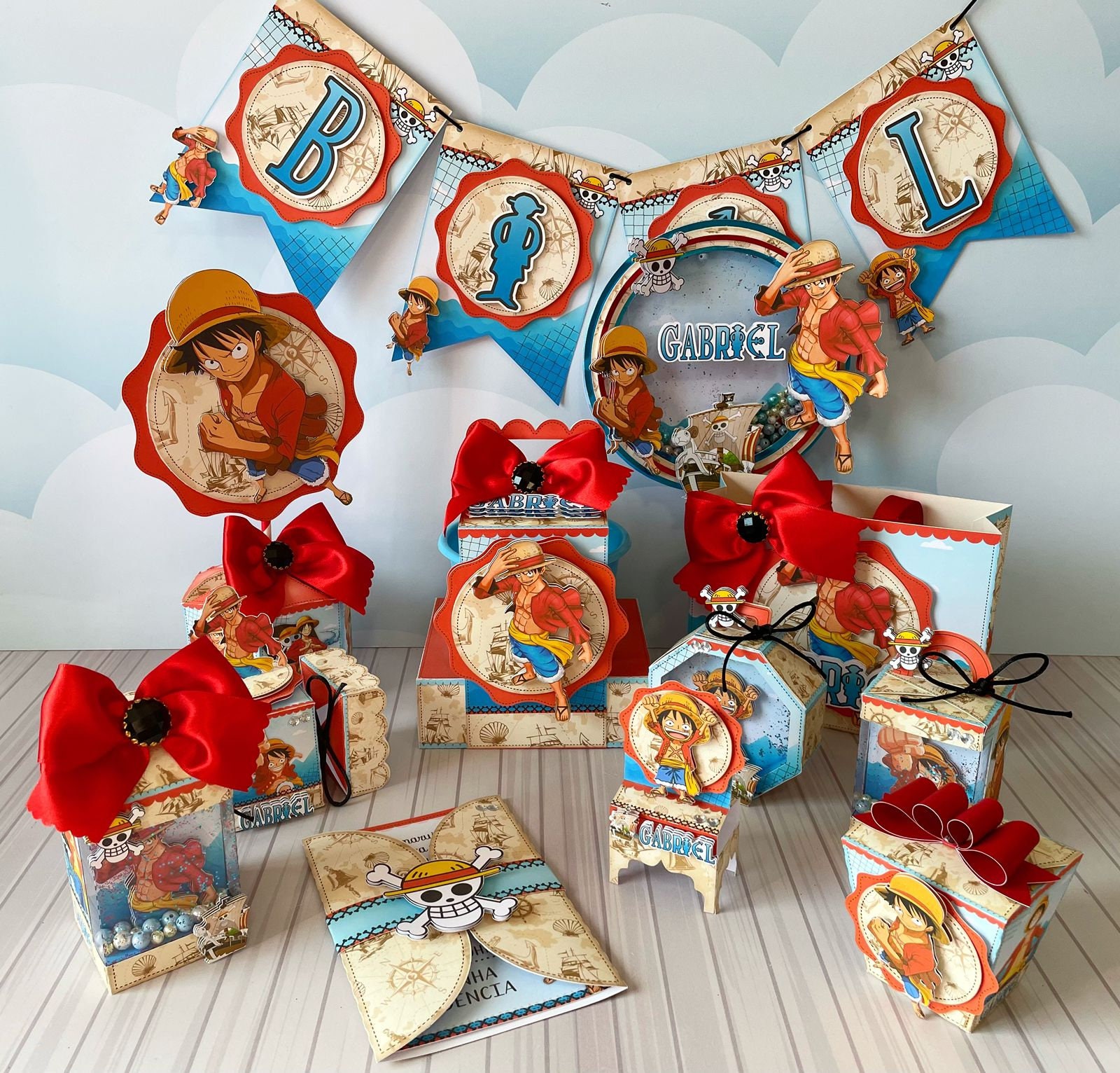 One Piece Birthday Decoration - Etsy One Piece Birthday Decoration - Etsy