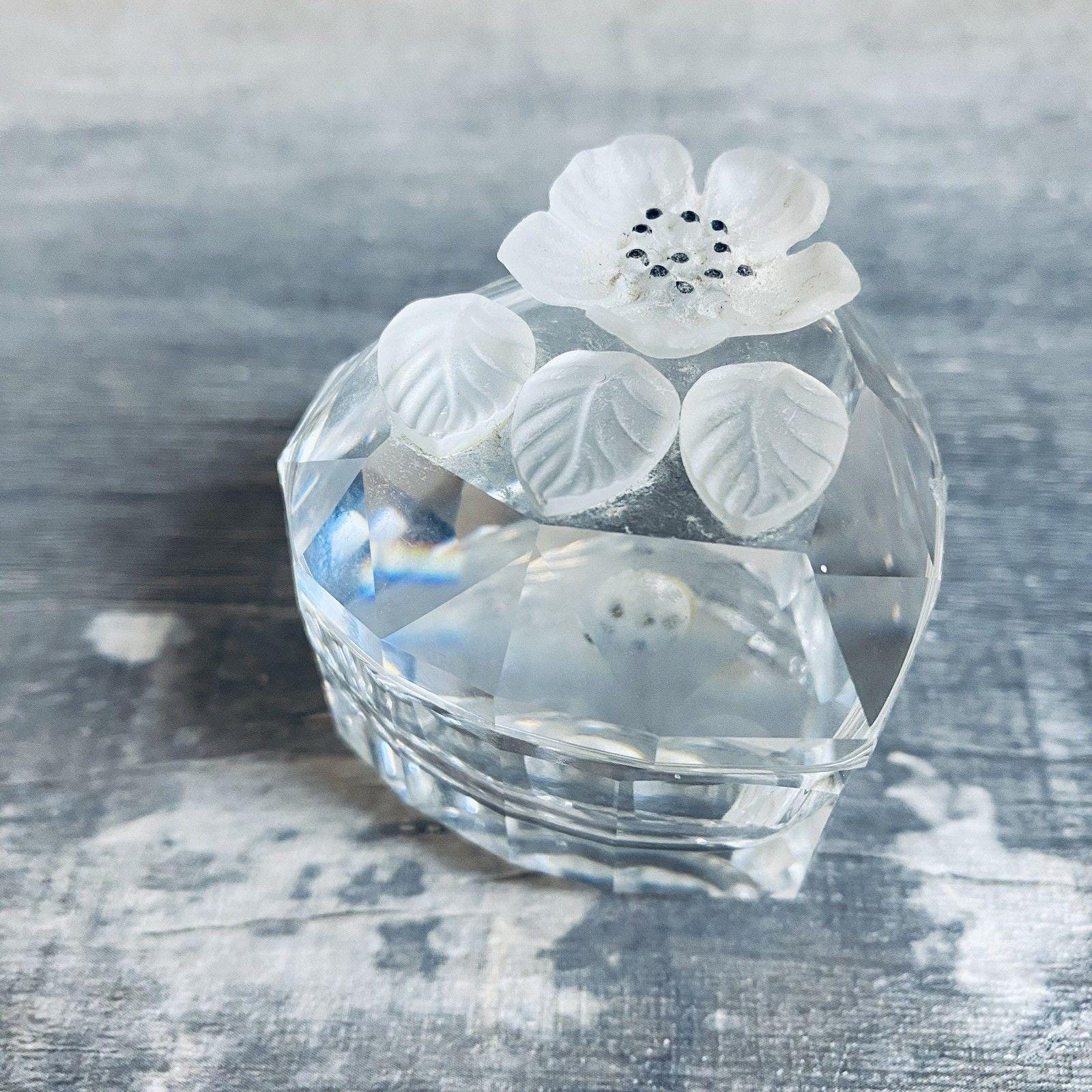 スワロフスキー SCロゴ 氷山 置物