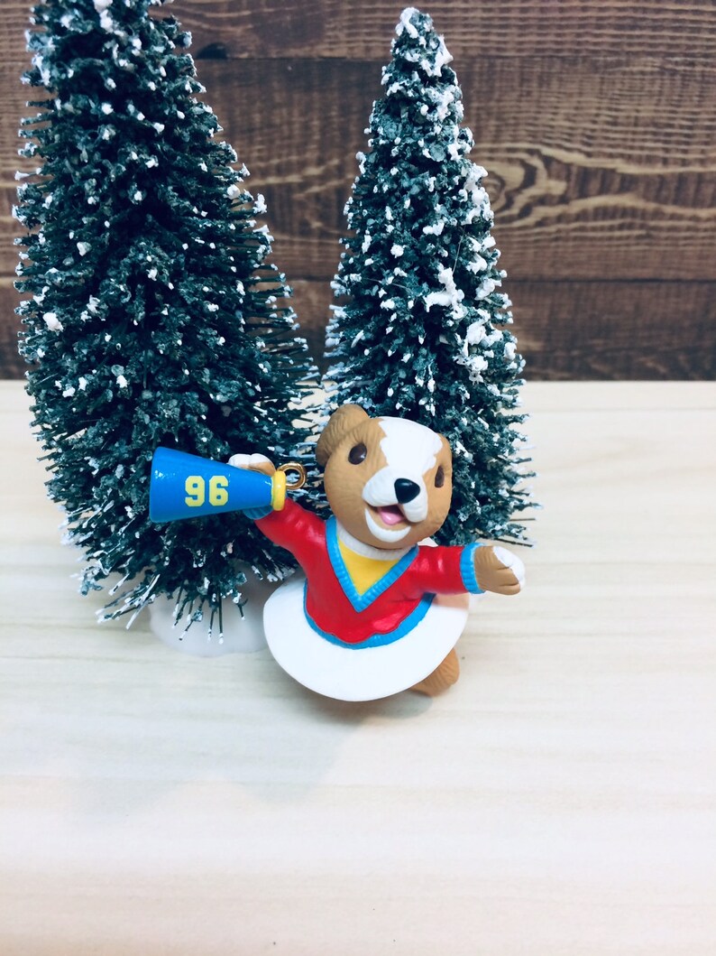 1996 Vintage Hallmark Keepsake Cheer Ornament In Original Box