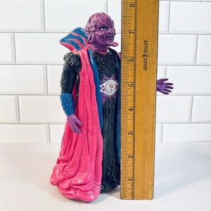 Figura de acción vintage de Bandai Power Rangers Ivan Ooze Evil Space Alien de 8 pulgadas, año 1995 imagen 3