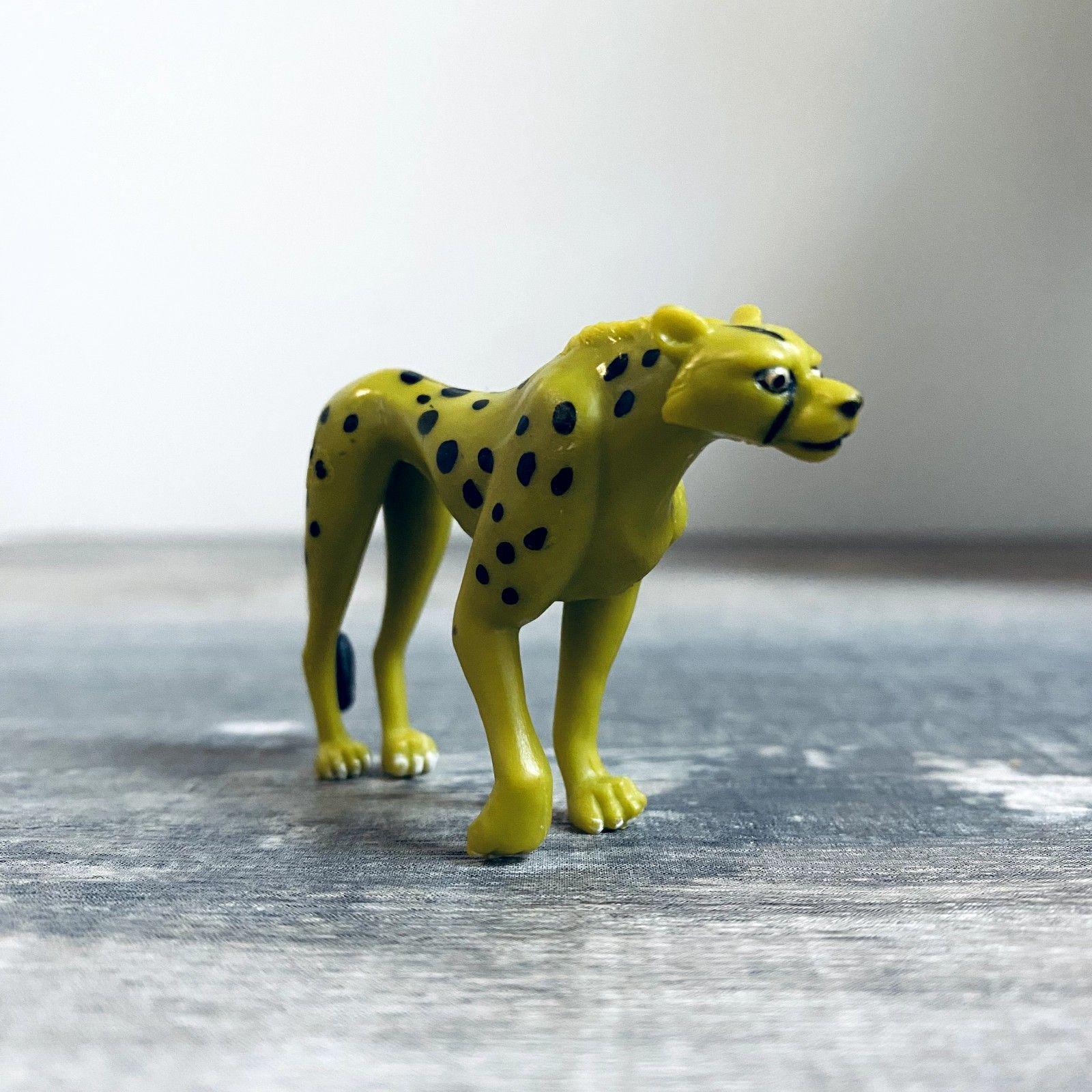 Vintage Wild Kratts Cheetah Action Figure Miniature Figure Cake Topper Pvc