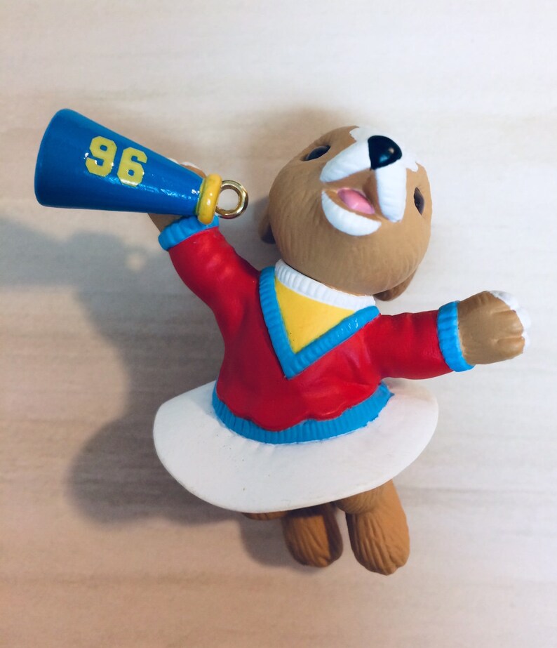 1996 Vintage Hallmark Keepsake Cheer Ornament In Original Box
