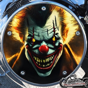 Harley Davidson Custom Derby or Timing cover &quot;your choice&quot; Twin Cam Big Twin EVO M8 Touring Trike Sportster 883/1200 Clown Evil