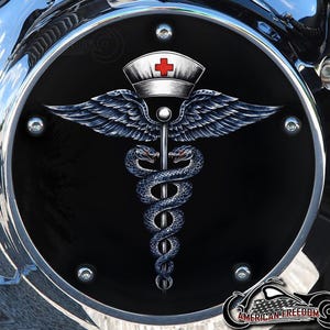 Harley Davidson Custom Derby ou carter de distribution « au choix » Twin Cam Big Twin EVO M8 Touring Trike Sportster 883 1200 Caduceus
