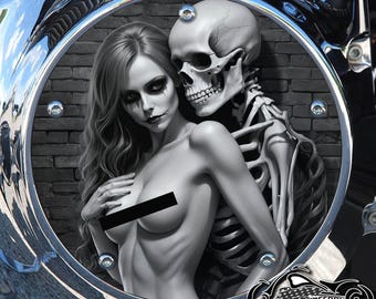 Naughty Moose Gag Gift: Bachelorette Gift, Party Decor, Antlers Gift, Romance Art, Homoerotic Art, Joke Prank Gift, Adultgift, 70+Colors