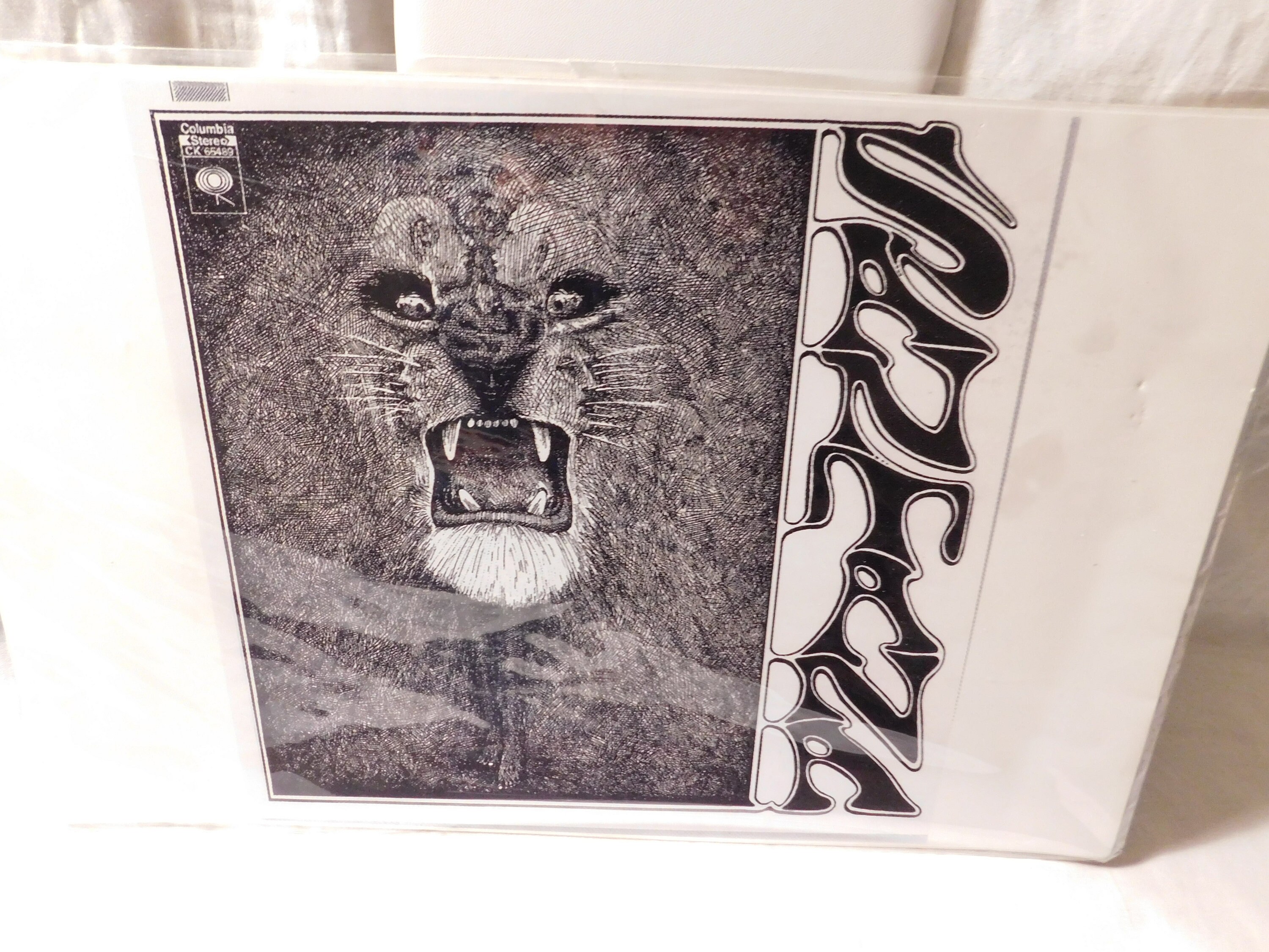 Vintage Santana Lion Art Print Memorabilia Etsy