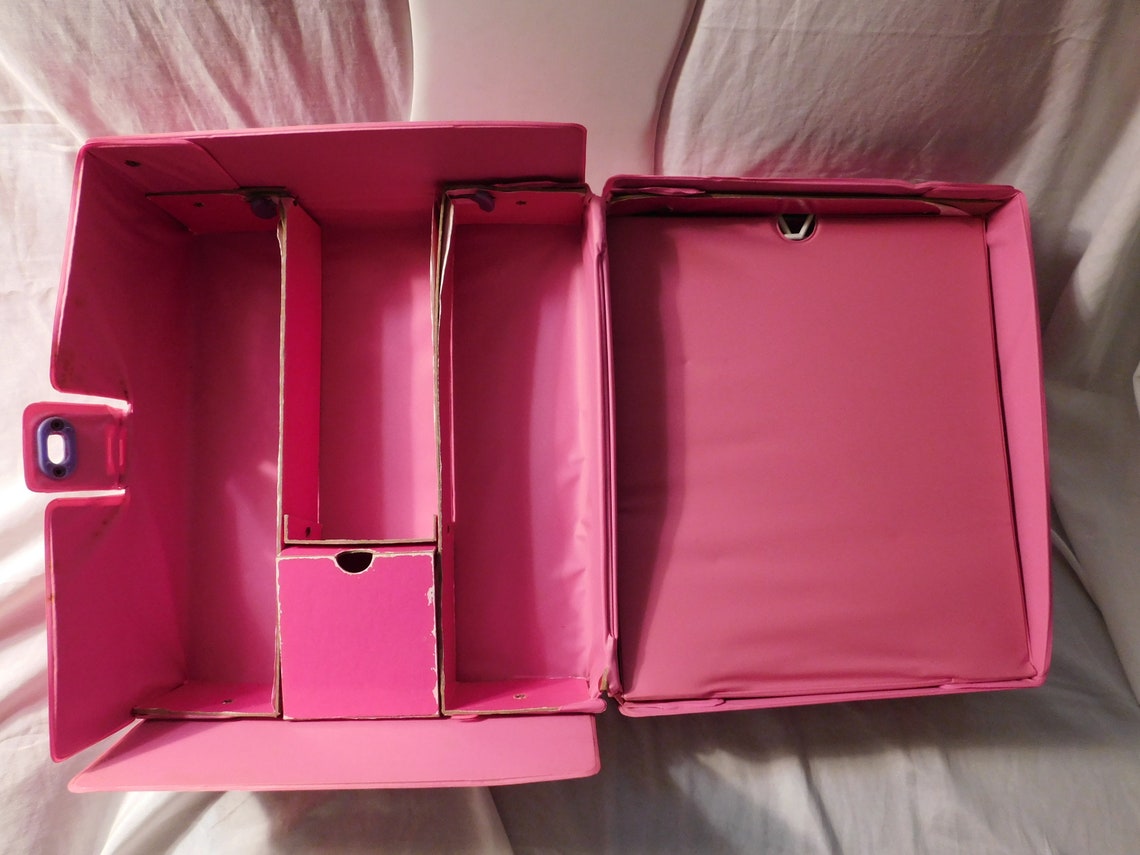 Barbie Doll Pink Carrying Case Trunk 1991 | Etsy