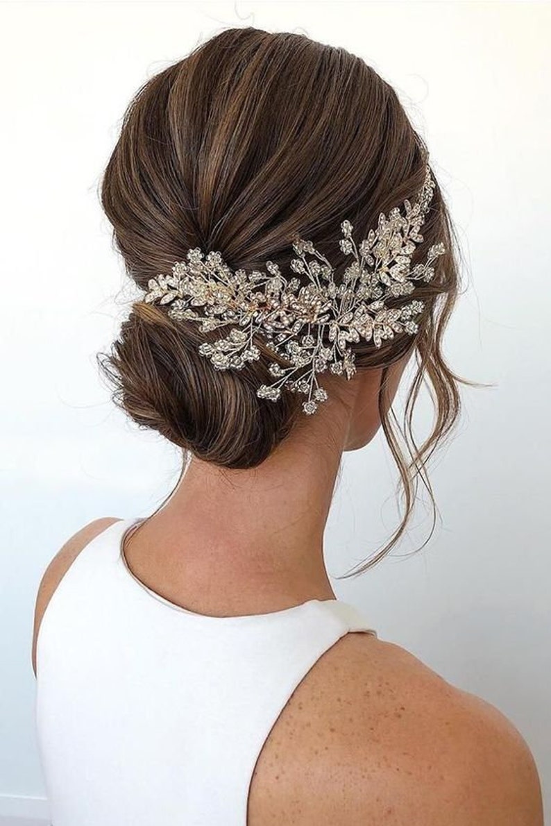 Bridal Hair Vine Bridal Hair Clip Wedding Headpiece Wedding Etsy