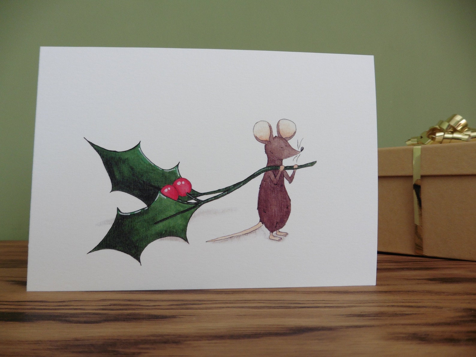 Mouse Christmas Cards 