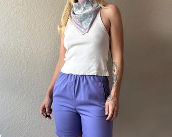 70s Jantzen Shorts Vintage Purple Bermuda Shorts 70s Bermuda Shorts 70s Highwaisted Shorts 70s Purple Shorts Vintage Highwaisted Shorts