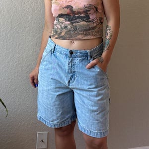 90s Cherokee Denim Shorts Vintage Carpenter Shorts 90s Denim Lite Wash Shorts 90s Carpenter shorts Vintage Cherokee Denim Shorts 90s Shorts