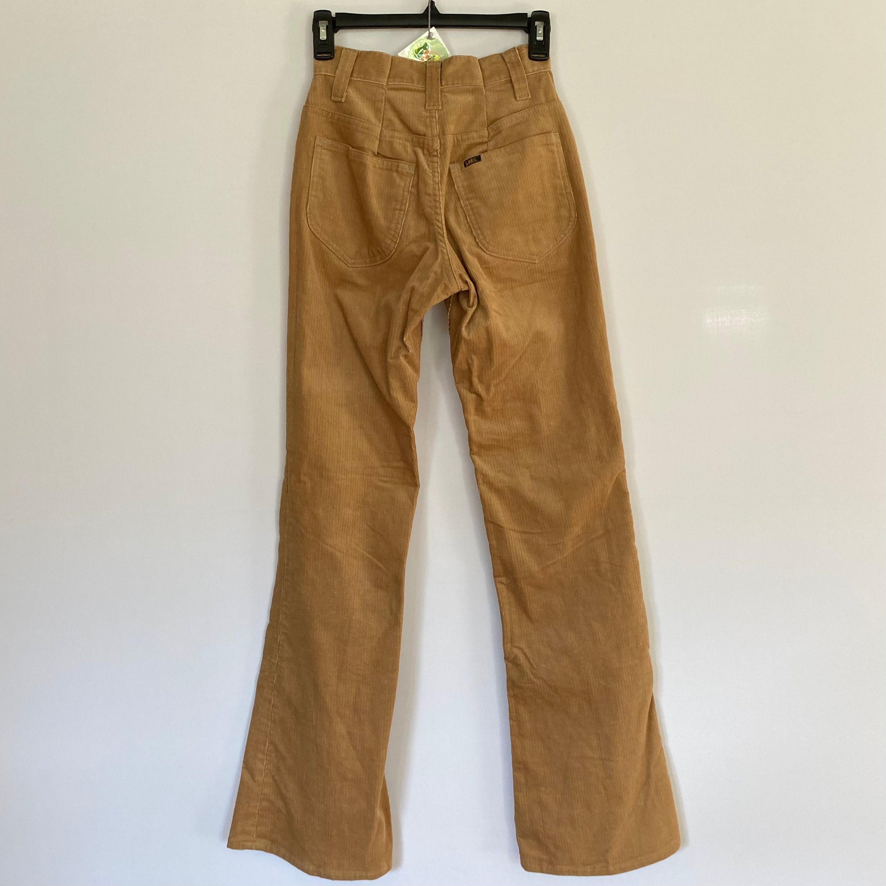 70s Corduroy Pants High Waisted Flare Pants Vintage Corduroys 70s Lee's ...