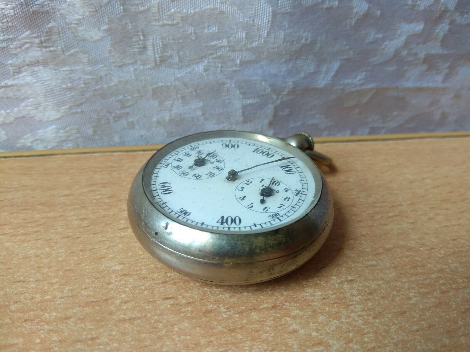 RARE OLD Antique Style Pocket Watch Step Counter Pedometer Etsy