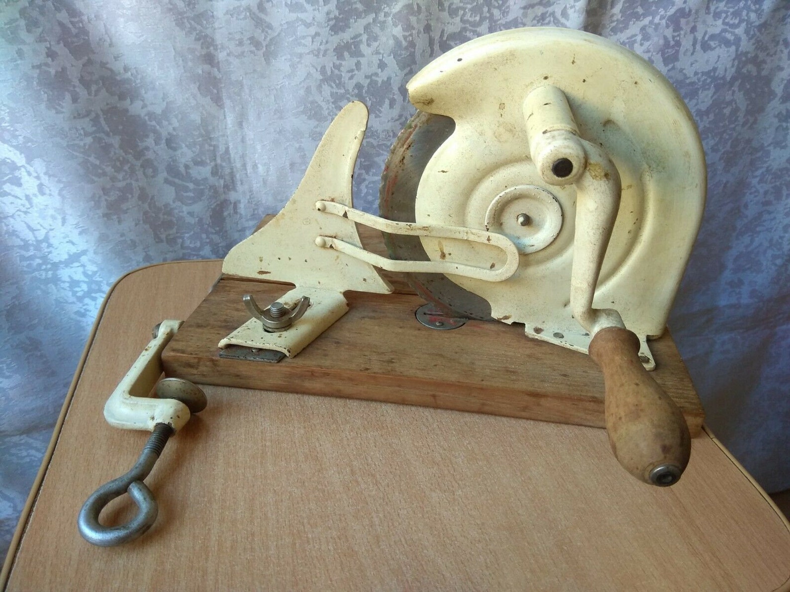 RARE Vintage Kitchen Tool Bread Saw Slicer HandHeld Made in Etsy