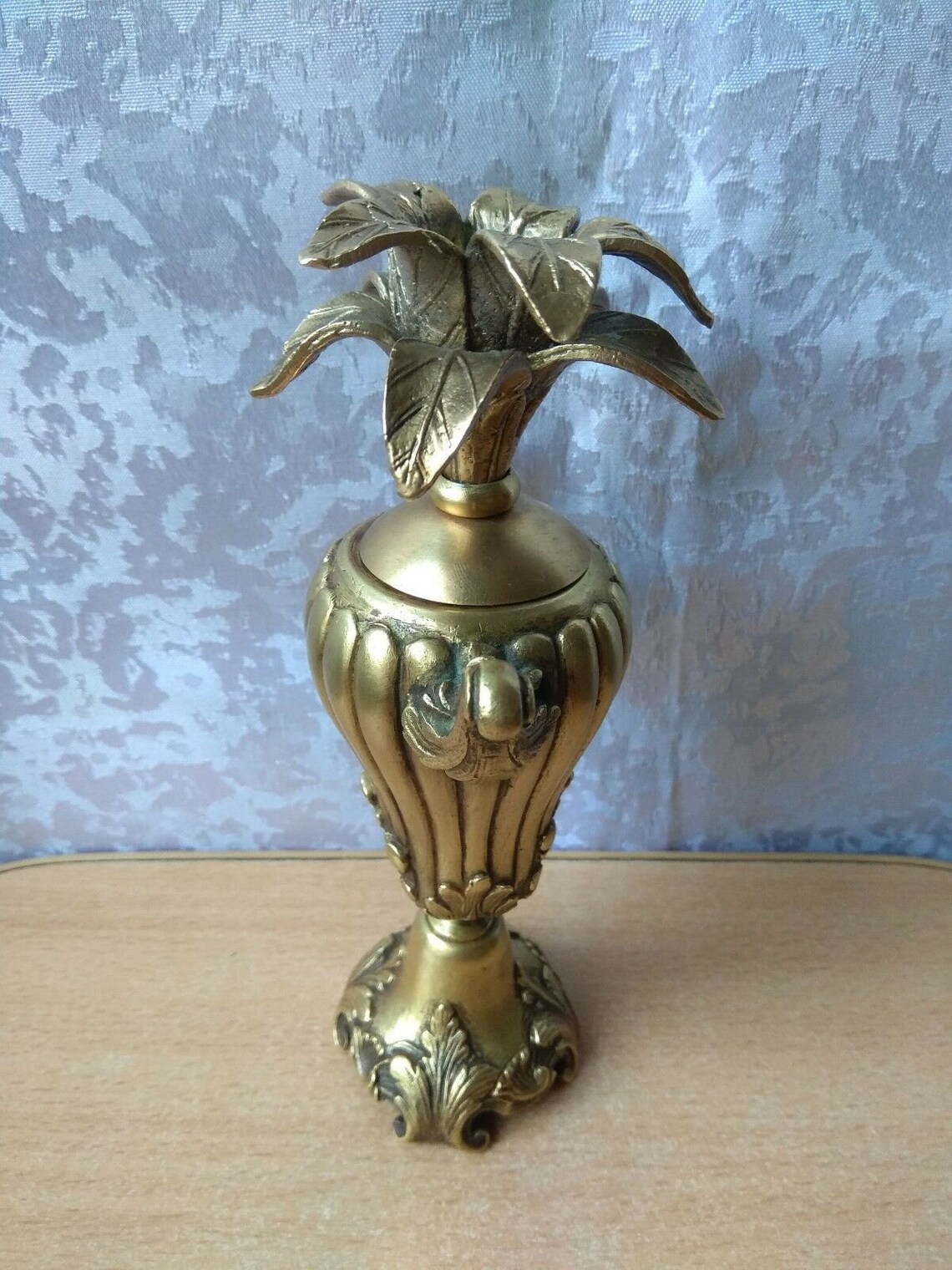 Vintage Candle Candlestick Holders Bronze Candle Nice Antique Etsy