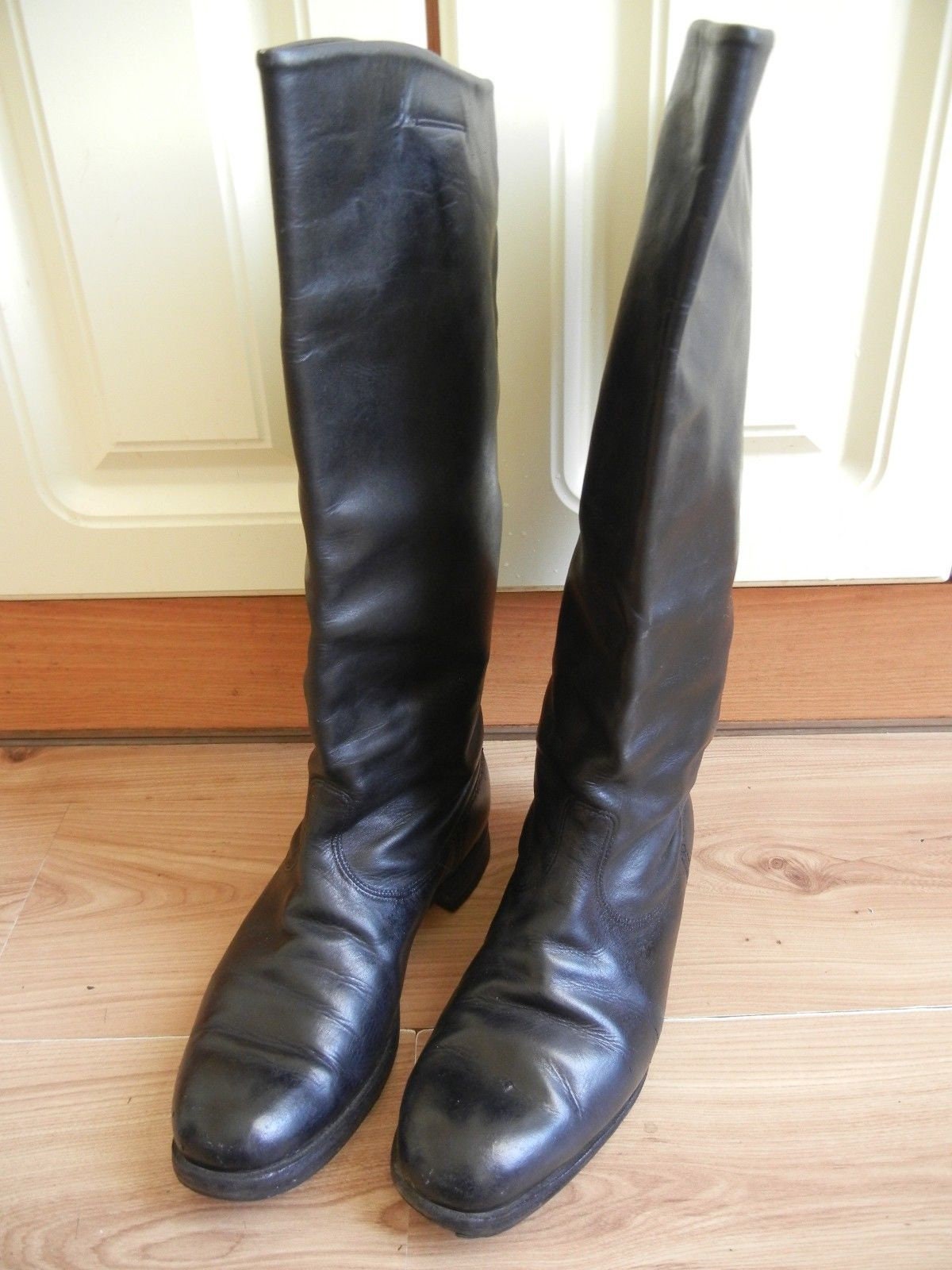 High Boots Soviet Army Officer Leather Size 42 SOVIET Made in Etsy