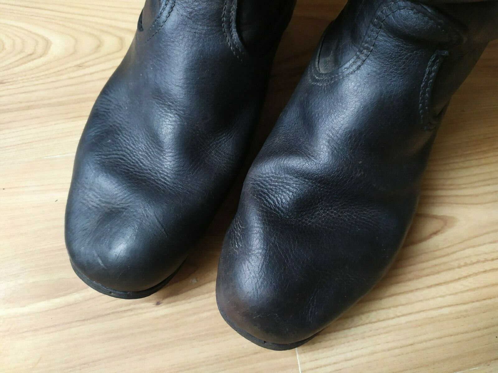 RARE Vintage High Boots Soviet Army Officer Leather Size 43 | Etsy