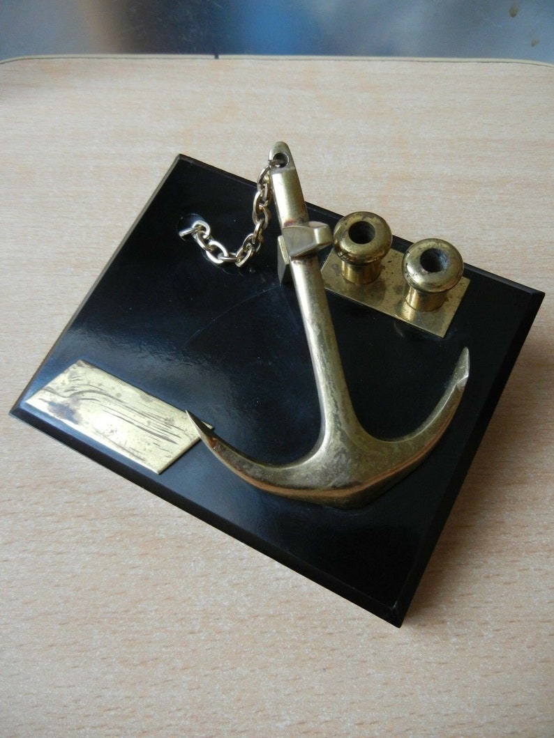 Desktop Bronze Brass Anchor ussr SOVIET RUSSIAN