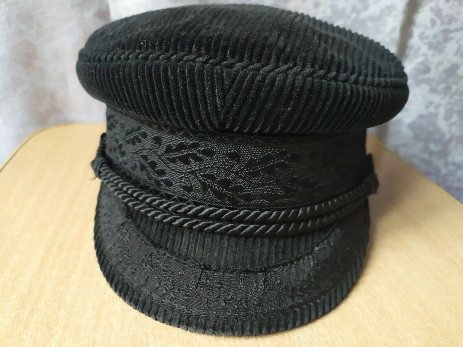 RARE Prinz Heinrich Hat Sailor Cap Captain’s Size 56 Black | Etsy