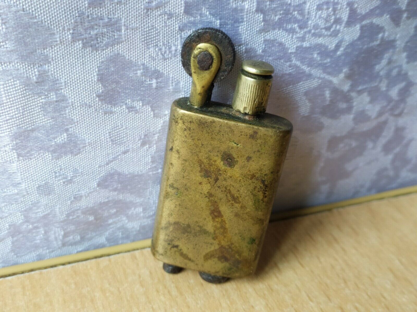 Vintage Brass Bronz Cigarette LIGHTER Benzine Handmade Etsy UK