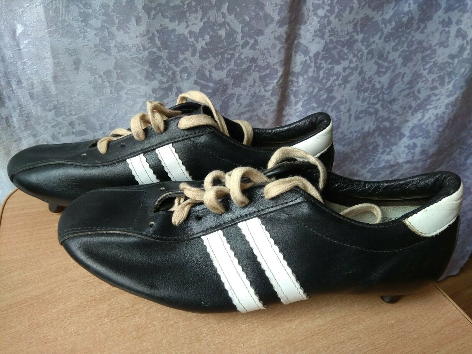 RARE Vintage Soviet USSR Leather Shoes Football Boots Sport Etsy