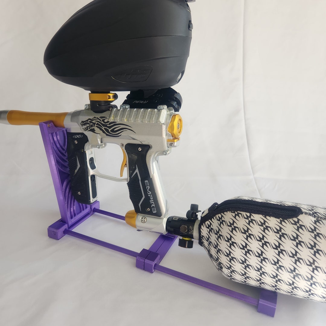 3D Printed Foldable Paintball Marker Stand Etsy
