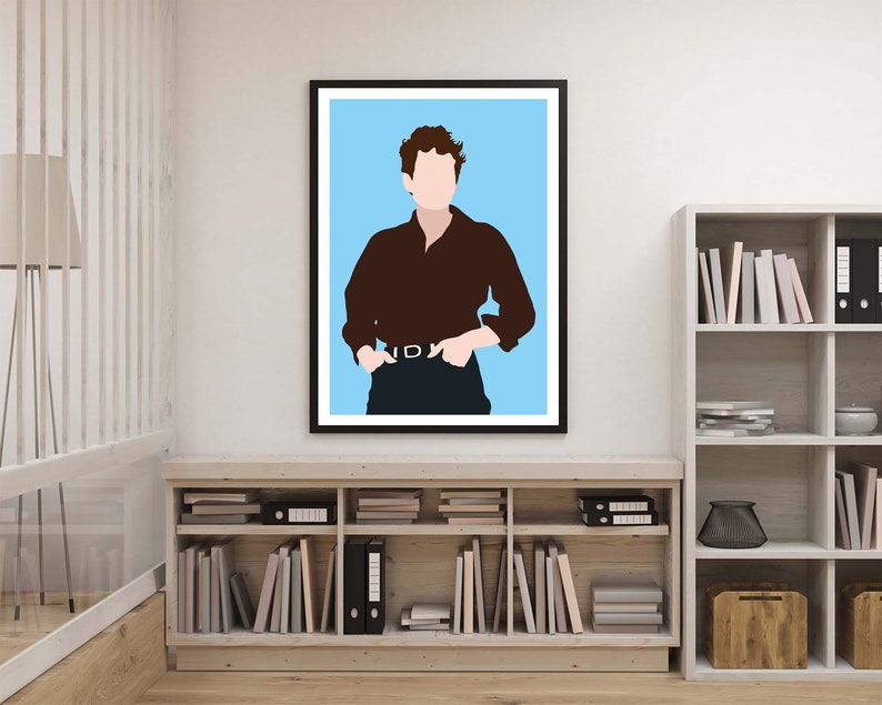 A3 4 Different sizes A5 Wall Art Printable Download SIZES A4 Bob Dylan Minimalist Print 30x40cm.