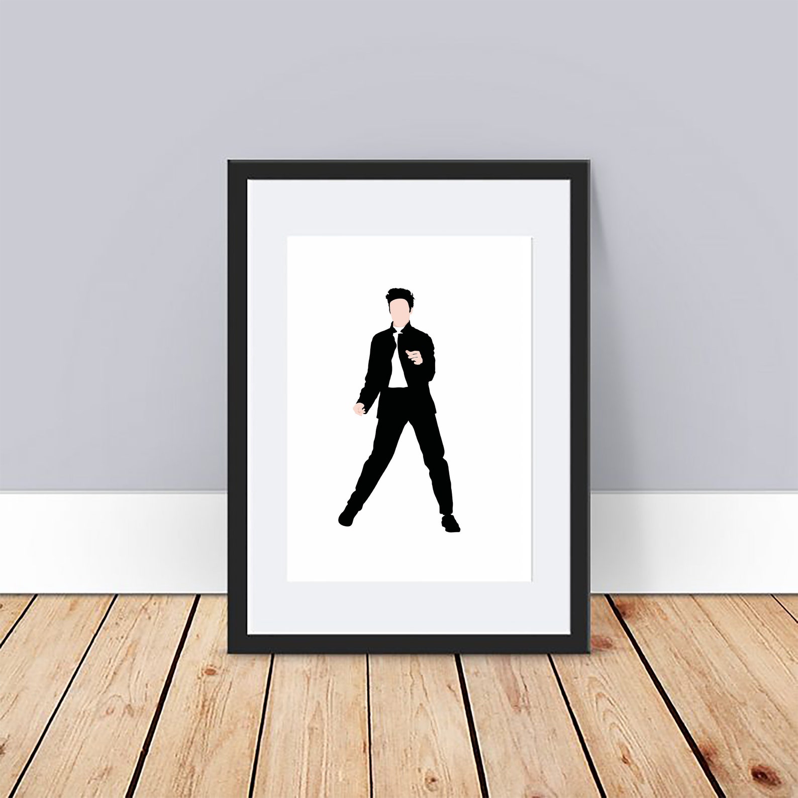Elvis Presley Frame Print. Printable Download. 4 Different | Etsy