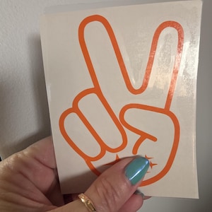 Salva la ola, Subaru. Subaru, calcomanía del símbolo de la paz.