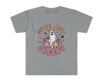 Unisex Softstyle T-Shirt Cute retro halloween  shirt