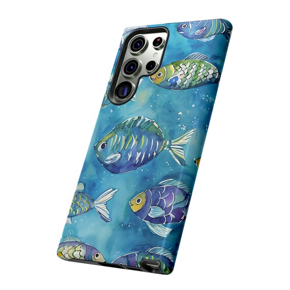 fish phone accessory Pajony Cases for iPhone 12 Pro, Lovely Aquarium Ocean Pattern Cover Laser Water Ripple Hard Protective Phone Case for iPhone 12 Pro 6.1" 2020 : Cell Phones & Accessories The Alaska Colorful Fish Phone Case, Cute