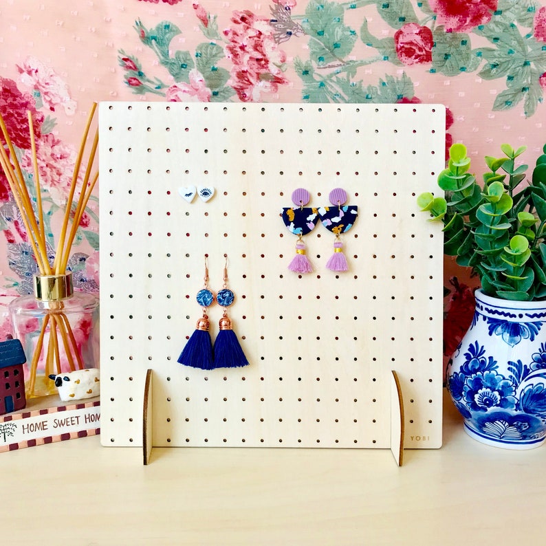 Earring Display Board Storage Holder 148 pairs