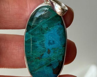 Quantum Quattro Pendant,  925 Sterling Silver Necklace, Crystal Jewelry