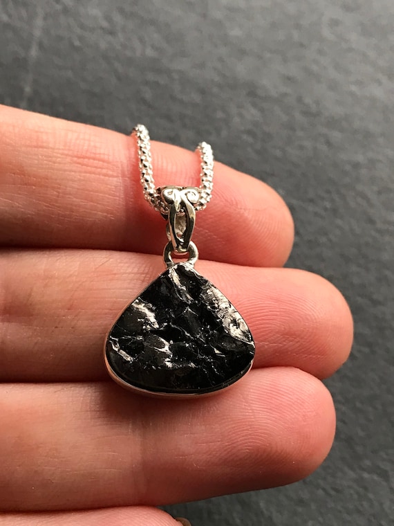 Shungite necklace etsy best sale