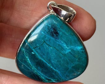 Quantum Quattro Pendant in Sterling Silver, Natural Crystal Jewelry, Handcrafted Gemstone Necklace,  Earthy Gift