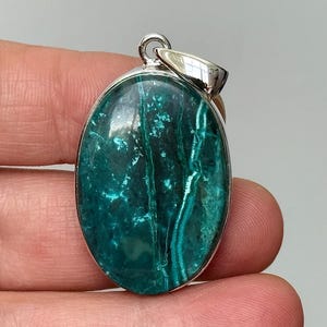 Quantum Quattro Pendant in Sterling Silver, Natural Crystal Jewelry, Handcrafted Gemstone Necklace,  Artisan Gift