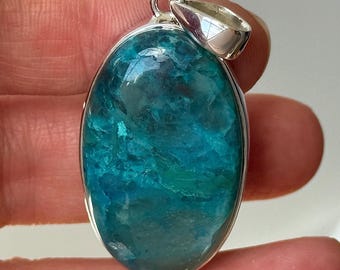 Quantum Quattro Pendant, 925 Sterling Silver Necklace,  Crystal Jewelry