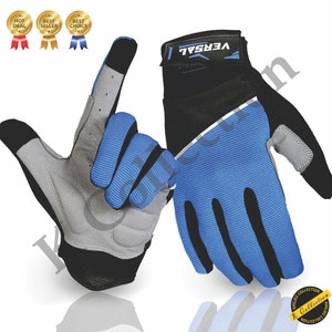 Mountain Bike Bicycle Cycling Full Finger Gloves BMX MTB Riding Touchscreen